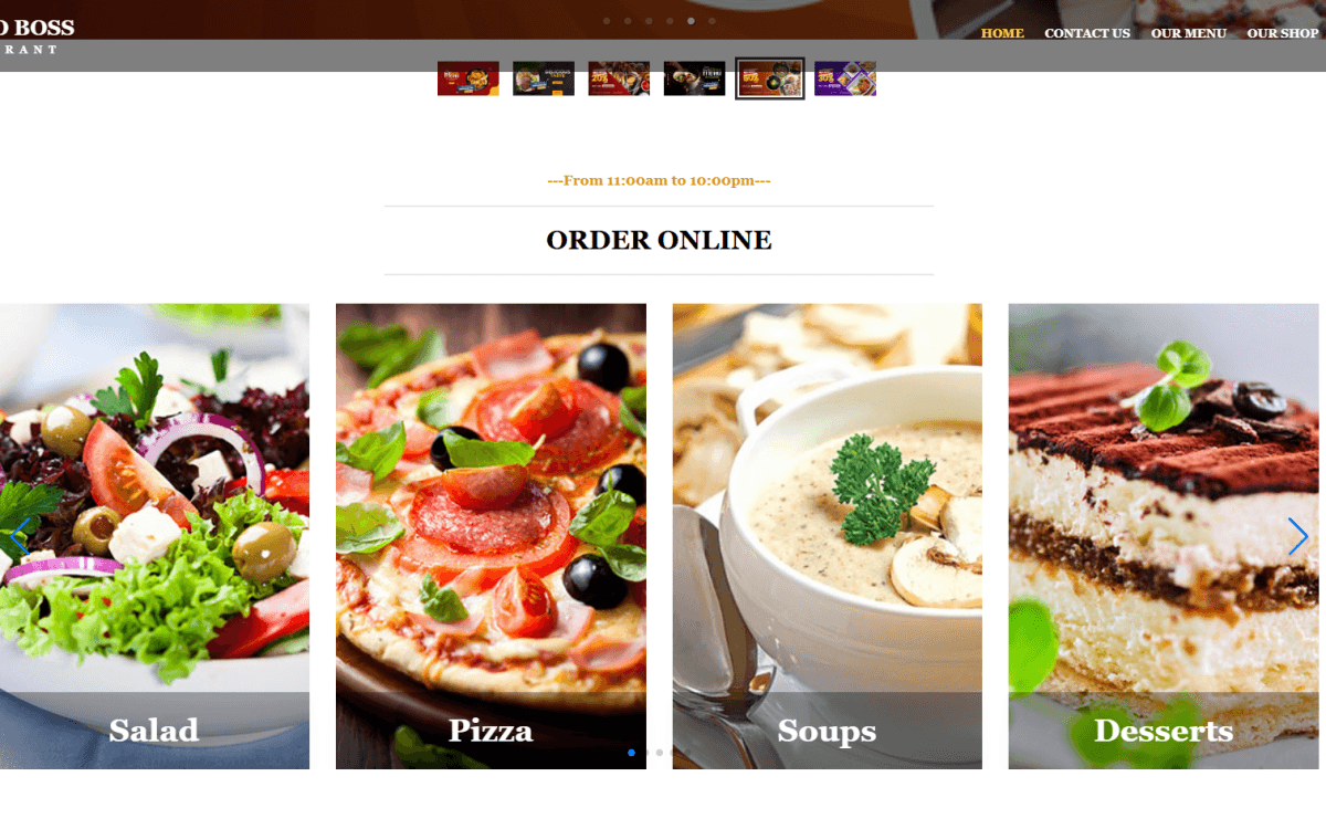 Bistro Boss Restaurant Management preview