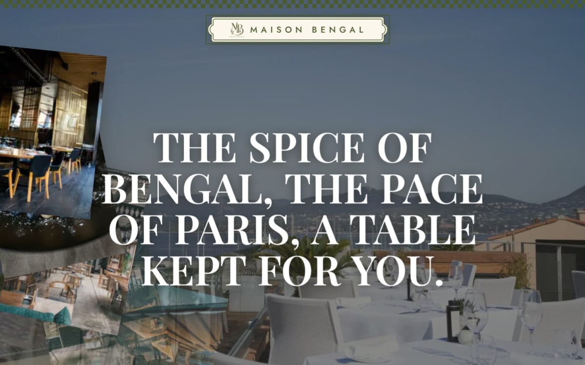 Maison Bengal — White-Label Restaurant Platform preview